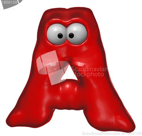 Image of cartoon letter