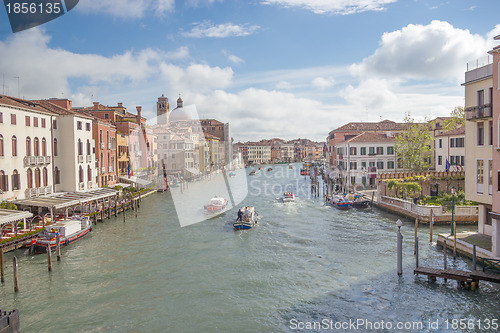 Image of View of the water channel in the Venice