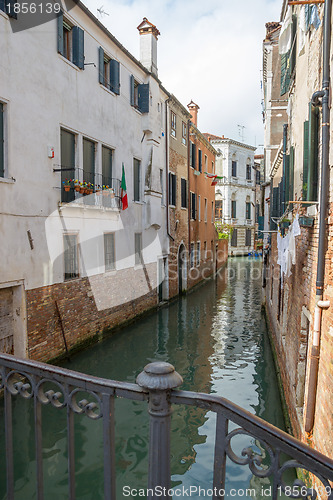 Image of View of the water channel in the Venice