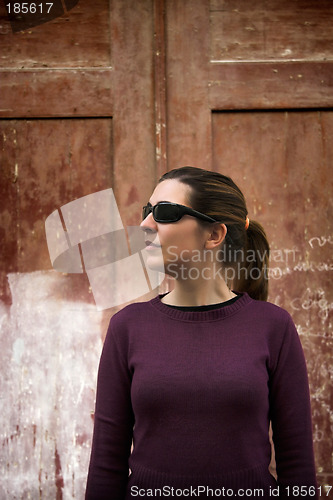 Image of woman profile