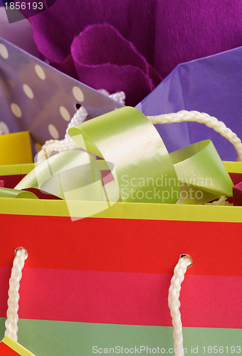 Image of Background of Gift Bags