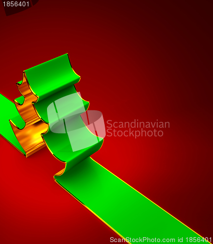 Image of A Christmas-tree as symbol of Christmas