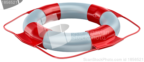 Image of lifebuoy as life saving equipment