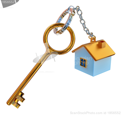 Image of golden keys from the house with charm