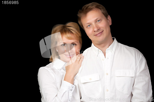 Image of vportrait of a beautiful couple