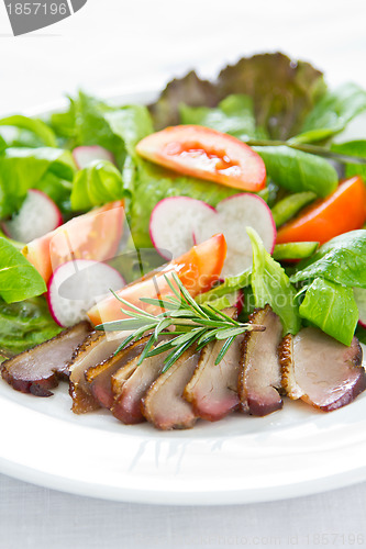 Image of Smoked duck salad