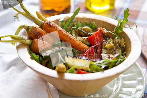 Image of Grilled vegetables salad