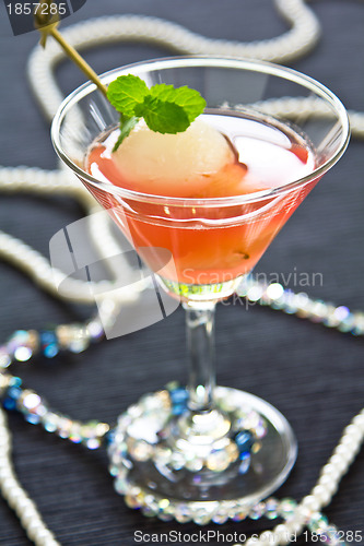 Image of Lychee and Grapefruit cocktail