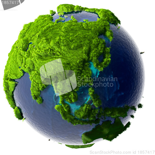 Image of Green Planet Earth