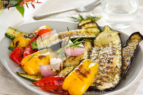 Image of Grilled vegetables salad