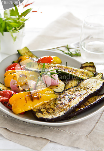 Image of Grilled vegetables salad