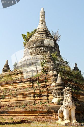 Image of Pagoda in Mandalay,Burma