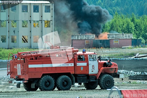 Image of Russian fire truck