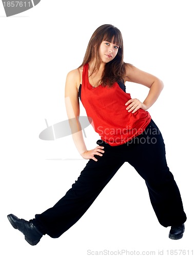 Image of Pretty hip-hop dancer