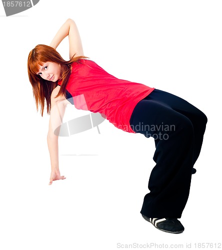 Image of Pretty hip-hop dancer