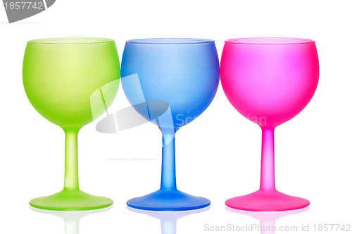 Image of three wine glasses