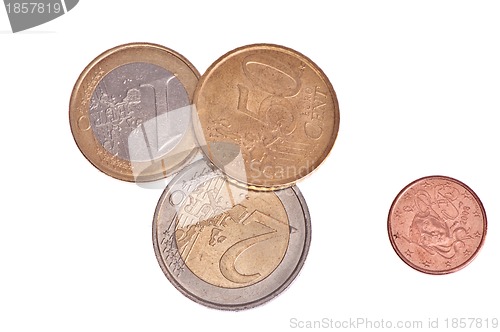 Image of euro money for buying some goods