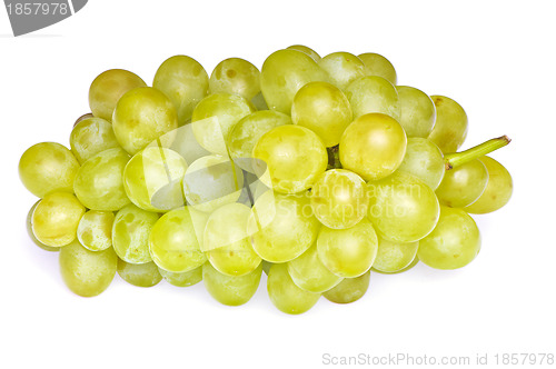 Image of Bunch of refreshment green grape