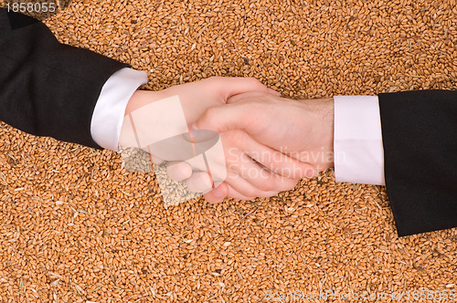 Image of handshake as a symbol of agreement