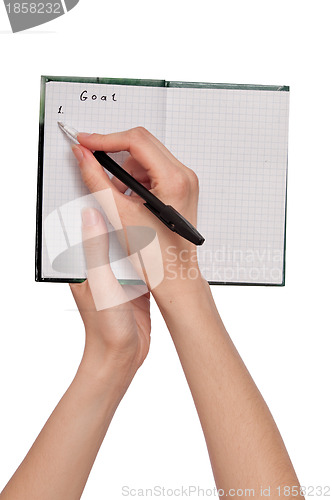 Image of writes goal