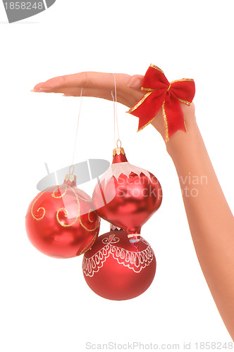 Image of Christmas-tree balls