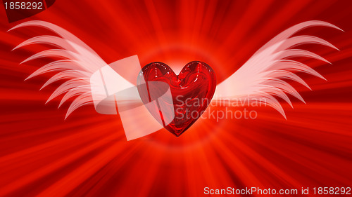 Image of Big red heart