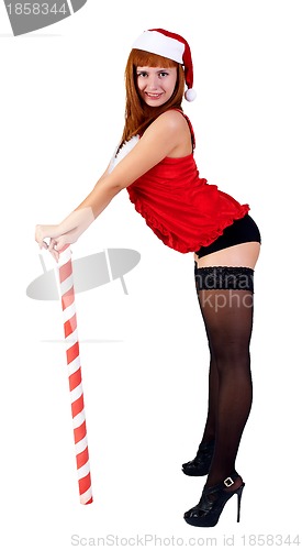 Image of Sexy Santa girl