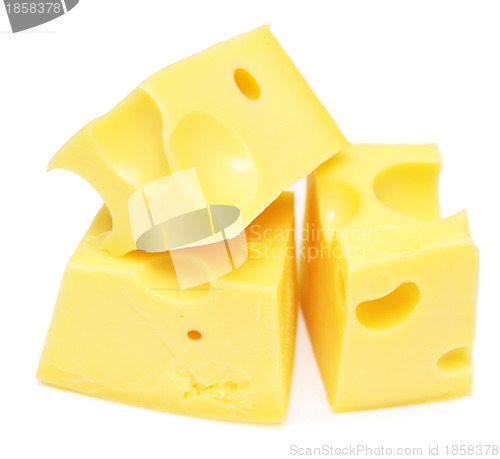 Image of cheese cubes