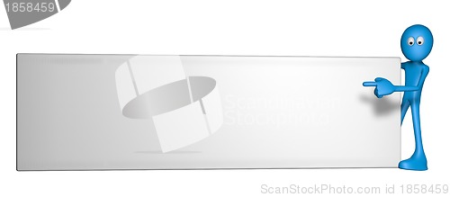 Image of blank banner