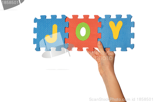 Image of word joy