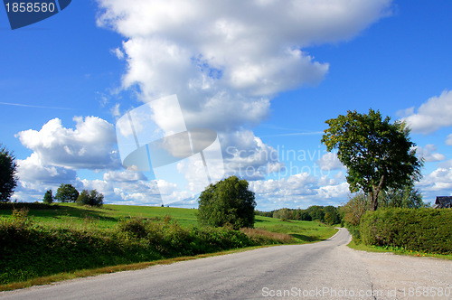 Image of Road and sky