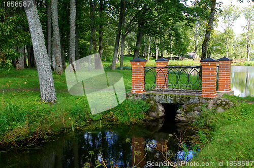 Image of Bridge and stream 
