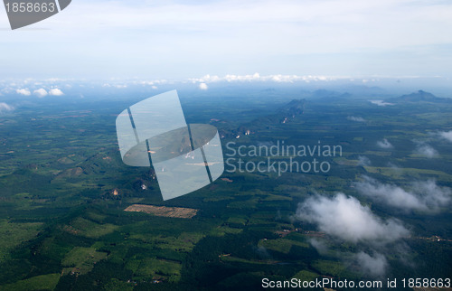 Image of Aerial sky 
