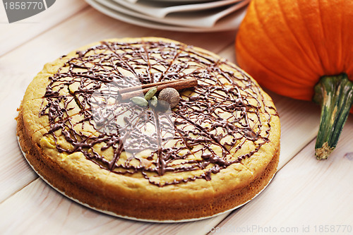 Image of pumpkin pie