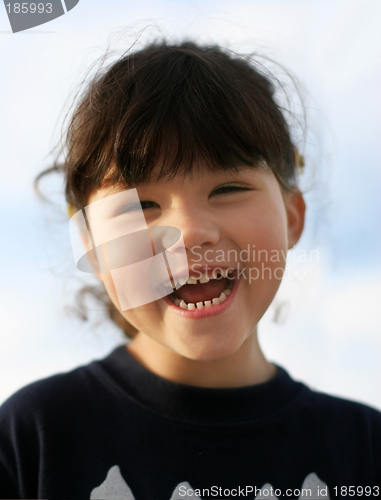 Image of Happy little girl