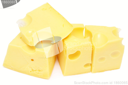 Image of cheese cubes