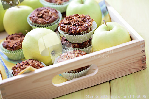 Image of apple muffins