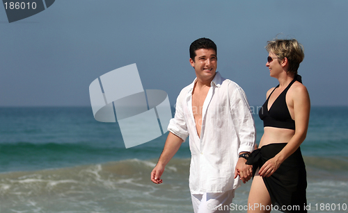 Image of Couple on the beach