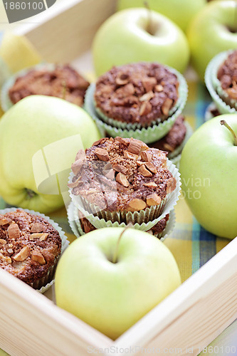 Image of apple muffins