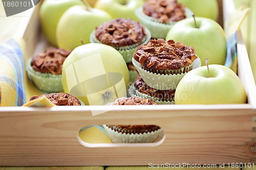 Image of apple muffins