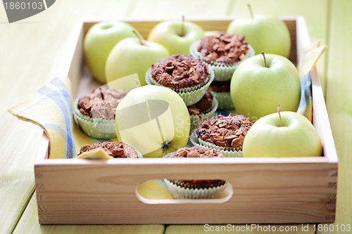 Image of apple muffins