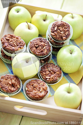 Image of apple muffins
