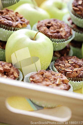 Image of apple muffins