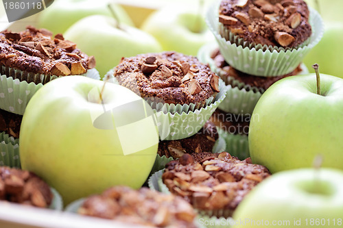 Image of apple muffins