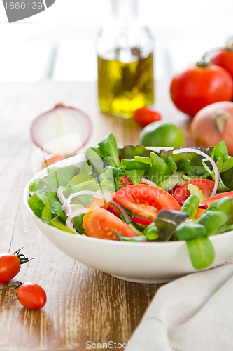 Image of Healthy vegetables salad