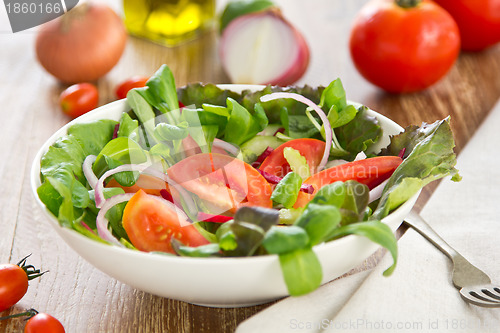 Image of Healthy vegetables salad