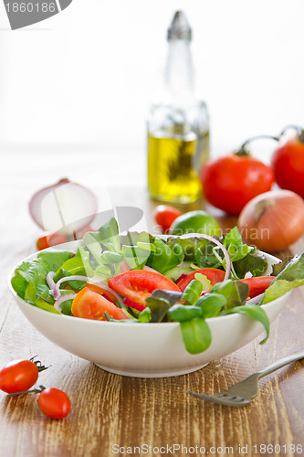 Image of Healthy vegetables salad