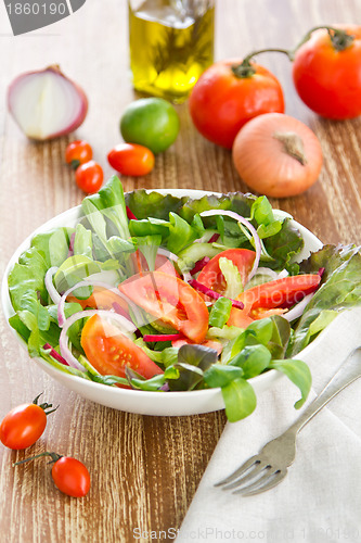 Image of Healthy vegetables salad