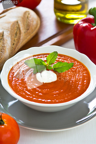 Image of Tomato and pepper soup