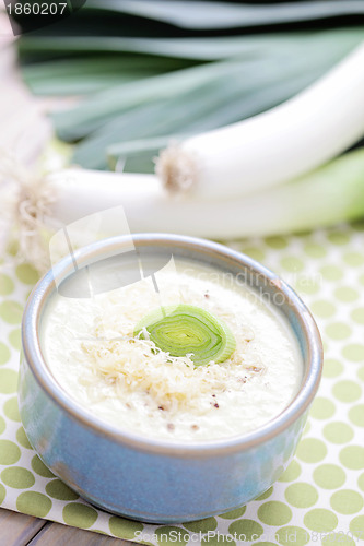 Image of leek cream